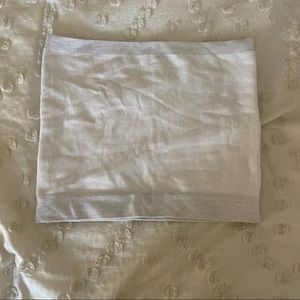 Out from under off white and gray tube top